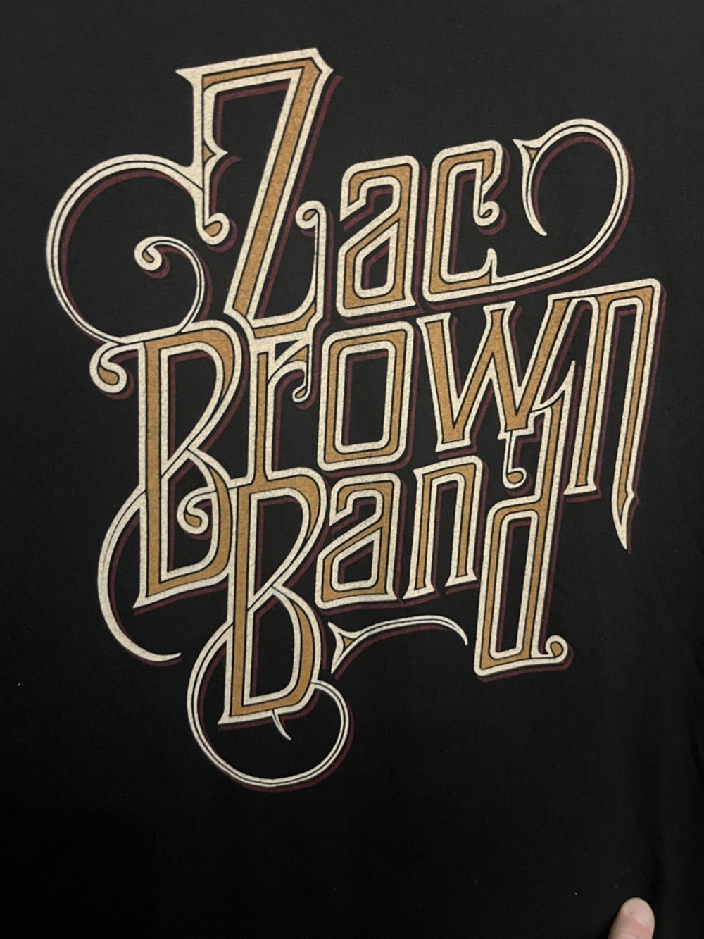 Zac Brown Band 2017 Welcome Home Tour XL Shirt